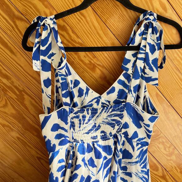 Alexis for Target Botanical Floral Tie Strap Asymmetrical Hem Dress - Picture 5 of 8